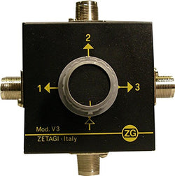 Zetagi Mod. V3 CB Antenna Diverter 3 Positions