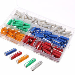 200pcs 5 Colors Torpedo Fuses Kit Continental Ceramic Torpedo Fuses Assorted Kit With Box 5/8/10/16/