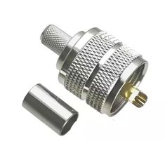 Connector UHF PL259 Male Plug Crimp RG8X LMR240 RF Adapter Coaxial