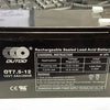 Rechargeable Sealed Lead Acid Battery