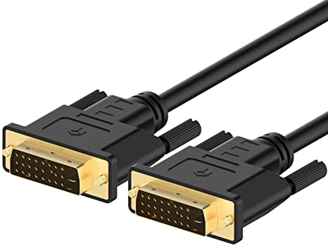 Rankie DVI to DVI Cable for Monitor, 1.8m, Black