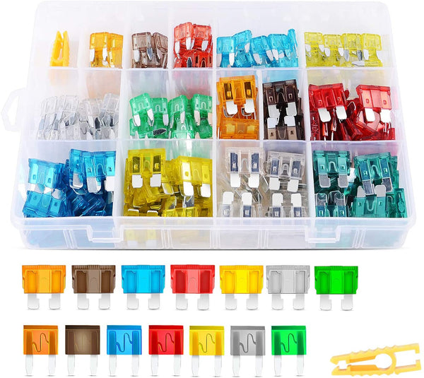 120pc Fuses Set,5A 10A 15A 20A 25A 30A each 20pcs small