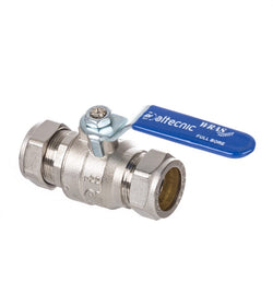 Lever operated ball valves