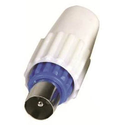 Standard coaxial tv plug