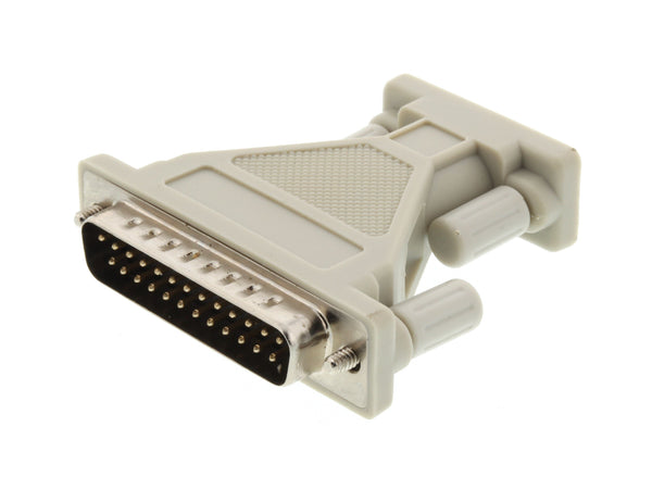 Serial / Parallel Adapter - DB9 Female to DB25 Male