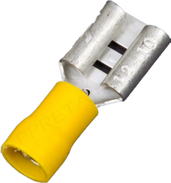 Female Spade Crimp Connectors