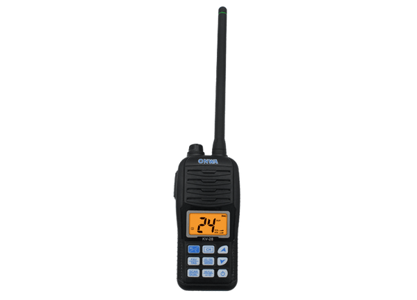 KV-28 Handheld VHF Radiotelephone - K.J. Marine Electronics Ltd