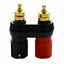 Banana Plugs Couple Terminal Red Black Connector