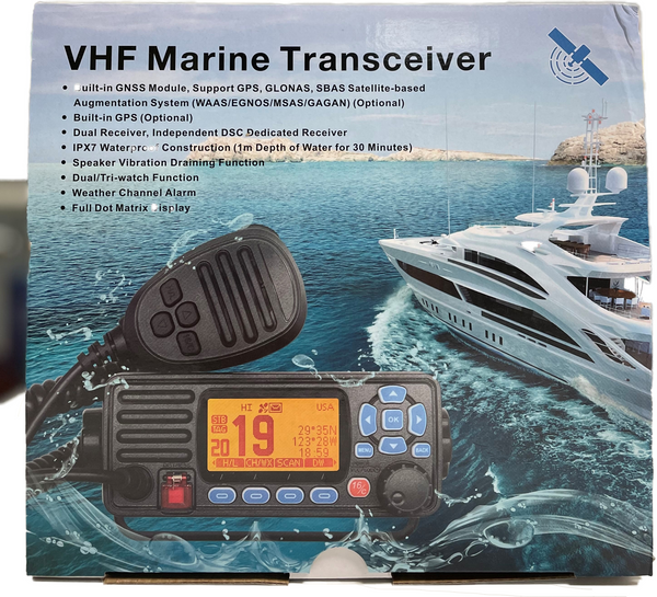VHF Marine Transceiver with GPS